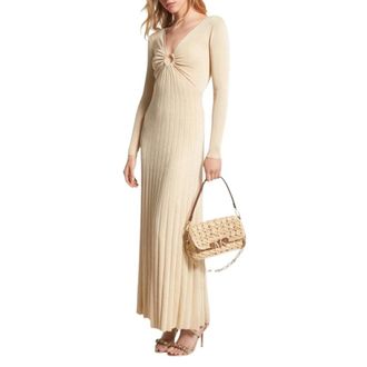 Michael Kors Kleedjes, Dames, Geel, M, Michael Kors - Kleedjes > Day Kleedjes > Maxi Kleedjes