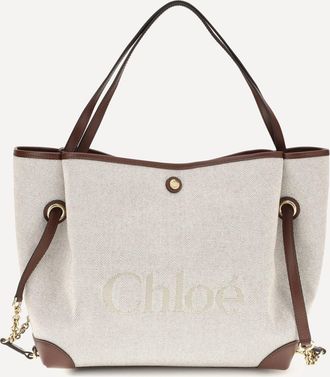 Chlo&eacute; Borsa Tote Clover in tela Woman UNI