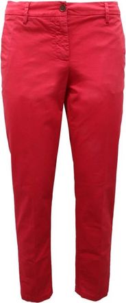 White Sand Fuchsia Wo Broek Audrei Model - Dames - Chinos - Roze - S - Broeken