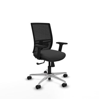 Piqueras y Crespo Silla De Oficina Piqueras Y Crespo Yunquera Negro Espuma Alta Densidad