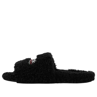 Balenciaga (WMNS) Balenciaga Furry Open Mule Black 654261W14C21096