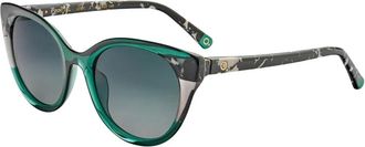 Etnia Barcelona Accessoires, unisex, Groen, ONE Size, Port Vell Zonnebril
