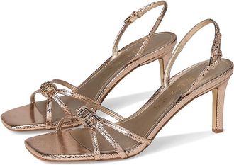【値下げ未使用品】GUESS パンプス サンダル　ゴールド Amazon.com | GUESS Women's Axen2 Sandal, gold, 9.5 | Heeled