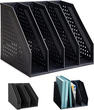 OEM Revistero Plegable De Pl&aacute;stico Resistente, Organizador De Archivos De Oficina, Organizador De Revistas, Soporte Para Documentos