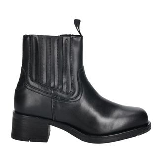 FLY London Schoenen, Dames, Zwart, 37 EU, Leer, Rali 513Fly Enkellaarzen