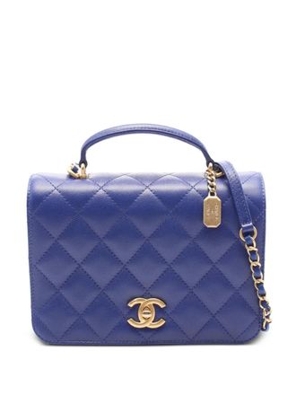 Chanel 2021s Matelassé Chain shoulder bag - Blue