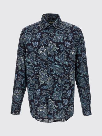Etro Camicia classica Etro in cotone con stampa Paisley
