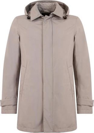 Herno Laminar Parka - Heren - Parka Jassen - Bruin - M - Polyester - Jassen