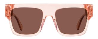 Stella McCartney SC40053I Bio-Acetate Square Sunglasses - Pink