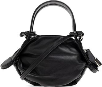Kenzo Kumo Mini Crossbody Tas - Heren - Schoudertassen - Zwart - ONE Size - Leer - Tassen