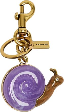 Coach small snail keyring - Gold