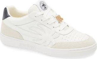 Palm Angels Palm Beach University Low Top Sneaker in White White at Nordstrom Rack, Size 12Us / 45Eu