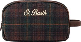 MC2 Saint Barth Beauty Case Westwood in Lana - - Bags - unisex - Marrone - ONE SIZE