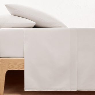 La Redoute Interieurs Effen plat laken in bio katoen, Scenario