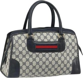 Gucci Pre-owned Handbags, female, Blue, Size: ONE SIZE Pre-owned Plastic gucci-bags