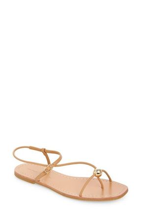 Loeffler Randall Lara Ankle Strap Sandal in Dune at Nordstrom, Size 10.5