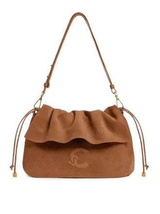 Coccinelle Handbag Suede Le/Smooth Le / Cognac/Cognac