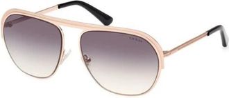 Guess Authentieke Stijlvolle Brillen van Premium Kwaliteit - unisex - Zonnebrillen - Geel - 59 MM - Accessoires