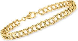 Canaria Canaria 6mm 10kt Yellow Gold Curb-Link Bracelet