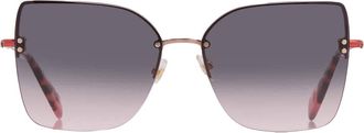 Kate Spade New York Burgundy Gradient Pink Cat Eye Sunglasses ARIELLA/G/S 0AU2/UQ