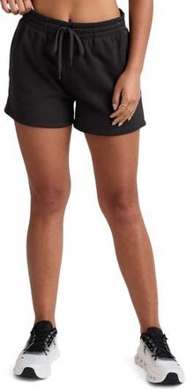 Beyond Yoga Luxe Fleece Sweat Shorts in Black at Nordstrom Rack, Size X-Large