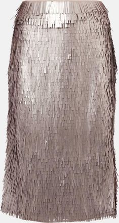 Róhe Róhe Gonna a tubino con paillettes