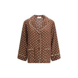 P.A.R.O.S.H. P. A.R. O.S. H. Silk Pattern Womens Shirt