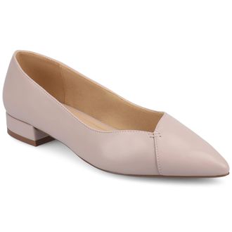 Journee Collection Women & apos;s Carmin Medium and Wide Width Dress Flats