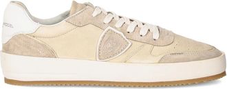 Philippe Model Sneakers Nice Tennis - Heren - Sneakers - Beige - 44 EU - Katoen - Schoenen
