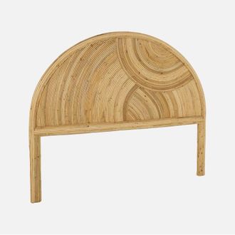 Sweeek Cabecero de ratán natural