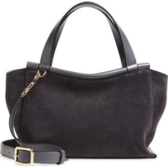 Wandler Ida Leather Handbag in Space Suede at Nordstrom