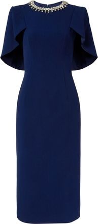 Jenny Packham Abito Thalia midi - Blu