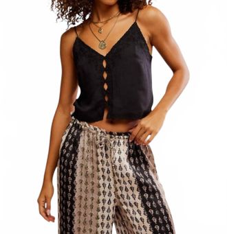 Free People Pieces Of You Camisole In Black