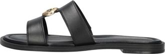 Michael Kors Schoenen, Dames, Zwart, 38 EU, Leer, Erin Leren Sandaal