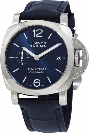 Officine Panerai Luminor Automatic Blue Dial Mens Watch PAM01370