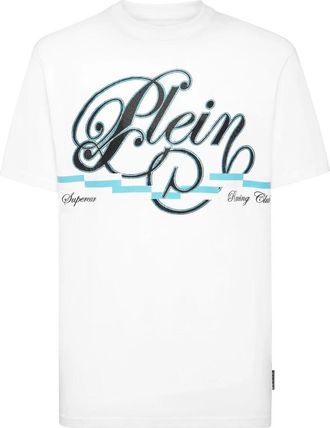 Philipp Plein T-Shirt Ronde Hals - Heren - T-shirts - Wit - XL - Katoen - Tops