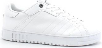 Colmar Clayton Bleach - Heren - Sneakers - Wit - 45 EU - Leer - Schoenen