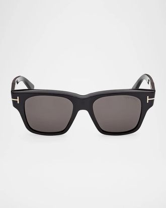 Tom Ford Caine 53MM Square Sunglasses