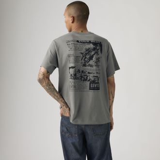 Levi's Relaxed Fit Graphic Tee - Mens - 2XL - Blue