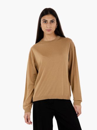 Semicouture Maglia merino Alejandra mandorla