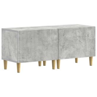 vidaXL Mueble De Tv Gris Hormig&oacute;n Madera De Ingenier&iacute;a Vidaxl