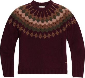 Royal Robbins Rockcraft Wool Crew Merinopullover f&uuml;r Damen | rot