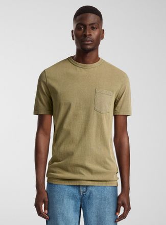 Le 31 Mens Muted colour jersey T-shirt Standard fit