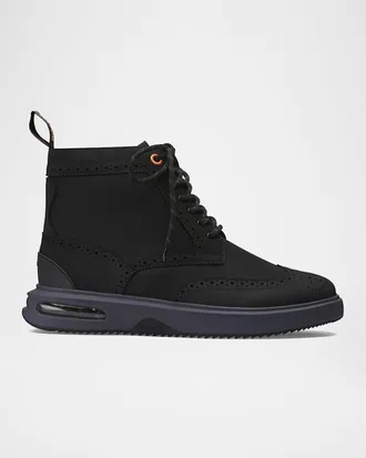 Swims Men & apos;s Charles Hybrid Water-Resistant Brogue Boots