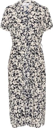 Saint Tropez Blanca SZ SS Jurk - Dames - Shirt Kleedjes - Blauw - S - Kleedjes