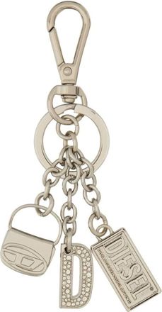 Diesel 1DR Key Multicharm - Dames - Sleutelhangers & Tashangers - Grijs - ONE Size - Accessoires