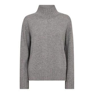 Mos Mosh MOS Mosh - Truien - Dames - Truien - Grijs - Maat: XL Kasjmier