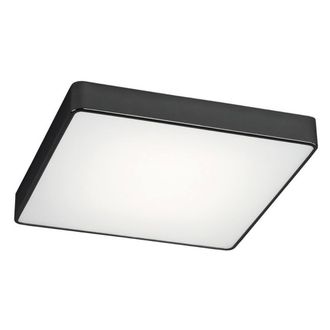 Netlighting Ontario Flush Ceiling Light Black Structure 35cm