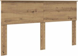 vidaXL Cabecero Roble Artesanal 160 Cm Madera Contrachapada Vidaxl