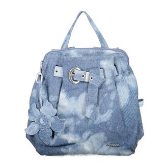 Desigual Curio Denim Luena Mini Backpack - Bags - Mujer - Azul - ONE SIZE
